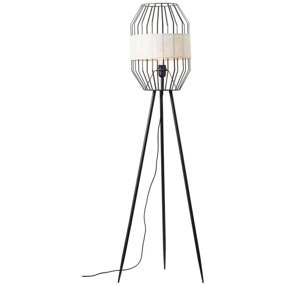Brilliant Leuchten Slope Stehlampe Schwarz, 1-flammig main product photo