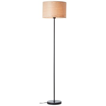 Brilliant Leuchten Romm Stehlampe Schwarz, 1-flammig