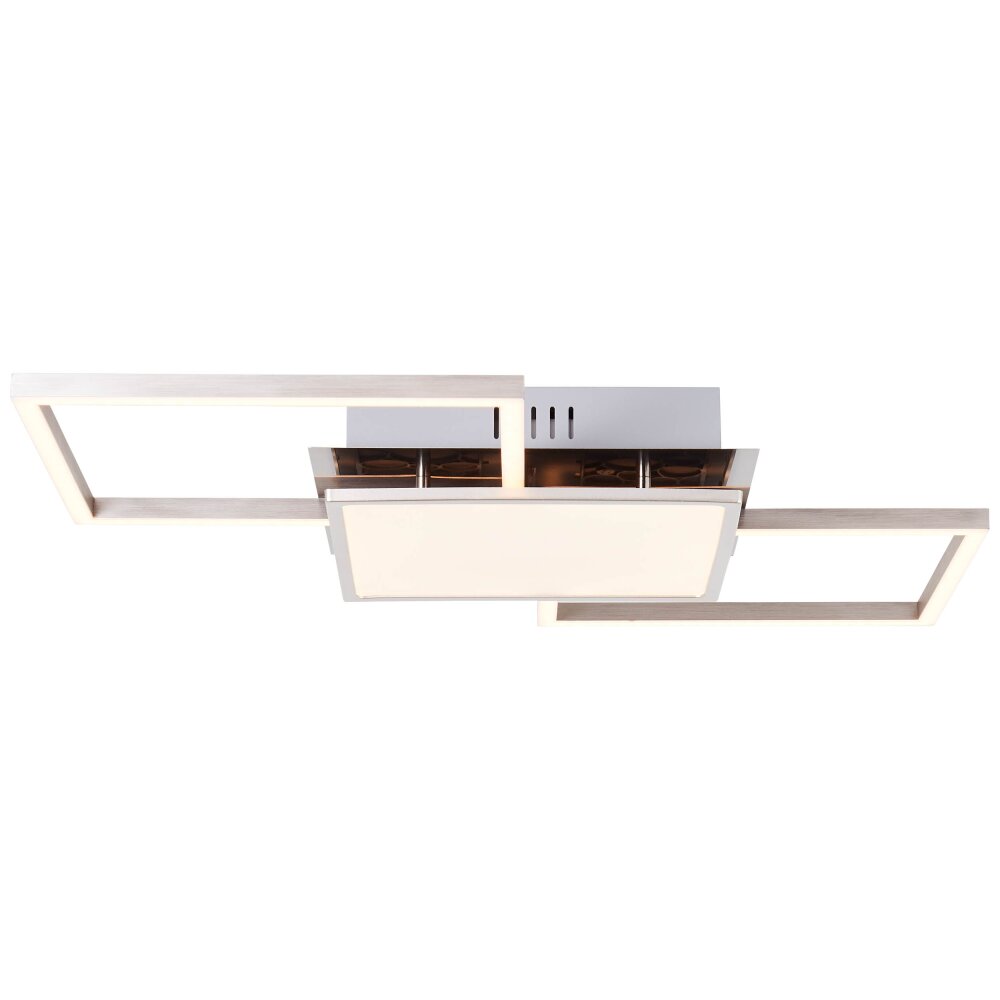 Brilliant Leuchten Zelia Deckenleuchte LED Silber, 1-flammig main product photo