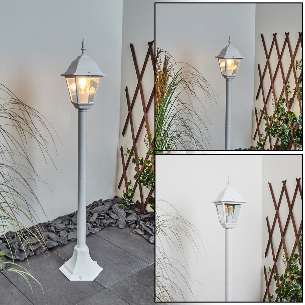 Naofe Wegeleuchte Weiß, 1-flammig main product photo