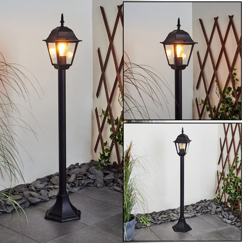 Naofe Wegeleuchte Schwarz, 1-flammig main product photo