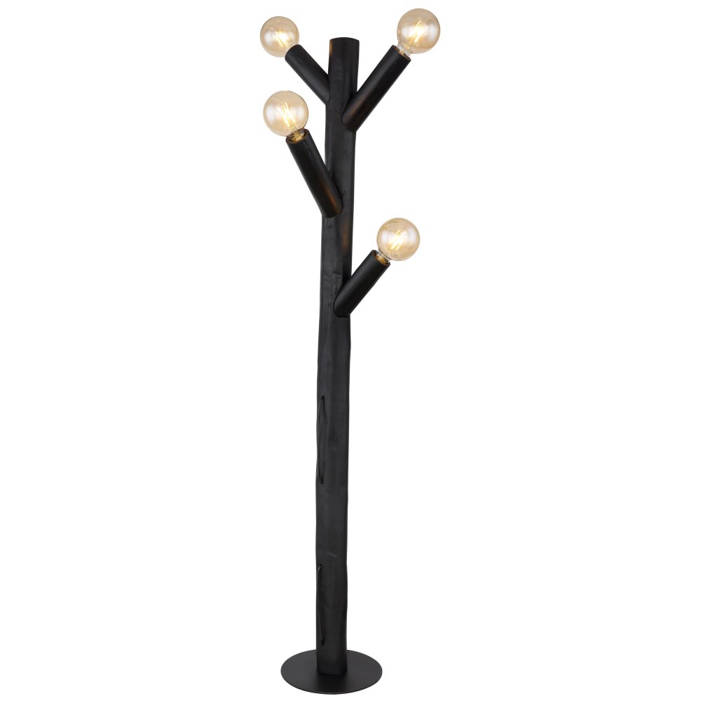 Globo RAY Stehleuchte Schwarz, 4-flammig main product photo