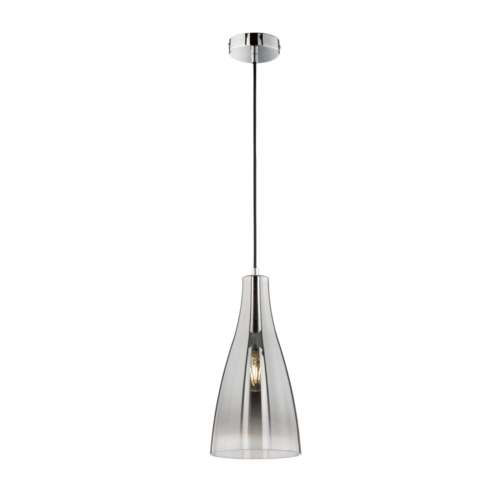 Fischer & Honsel Zeal Pendelleuchte Chrom, 1-flammig main product photo