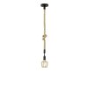 Fischer & Honsel Rope Pendelleuchte Schwarz, 1-flammig