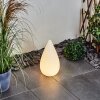 Bouilli Außenstehleuchte LED Weiß, 1-flammig, Fernbedienung, Farbwechsler