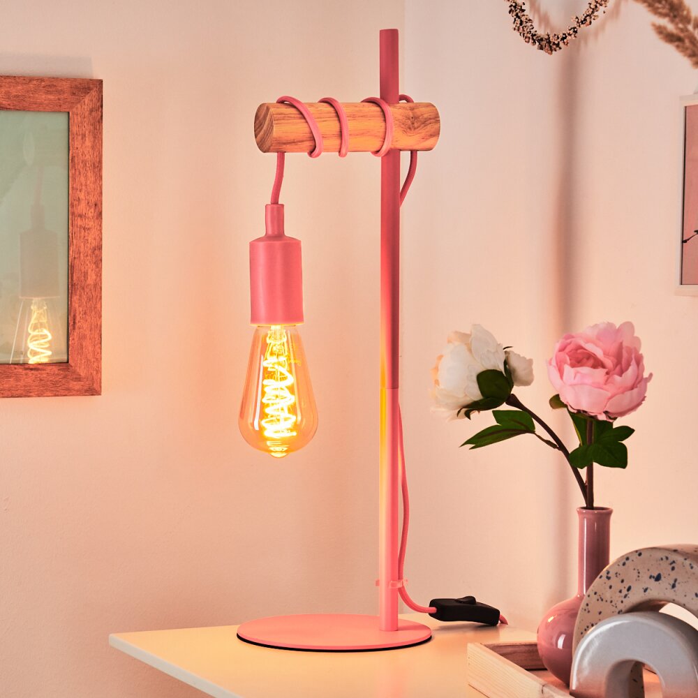 Picmy Tischleuchte Naturfarben, Pink, 1-flammig main product photo