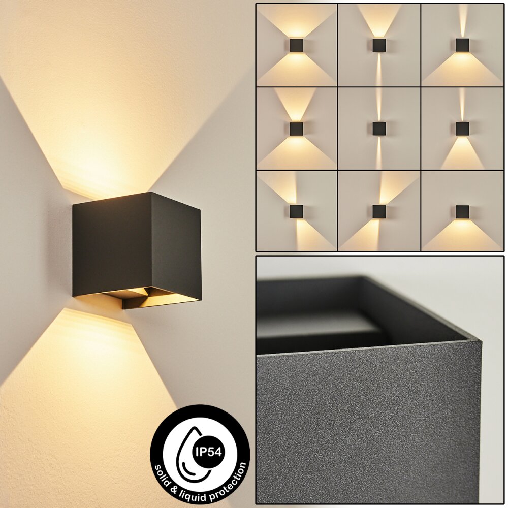 Tamarin Außenwandleuchte LED Anthrazit, 1-flammig main product photo