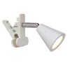 FHL easy Zirbel Klemmleuchte LED Weiß, 1-flammig