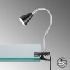 FHL easy Zirbel Klemmleuchte LED Schwarz, 1-flammig