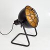 Malix Tischleuchte Schwarz, 1-flammig