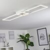 Hyacinthe   Deckenleuchte LED Chrom, Weiß, 1-flammig