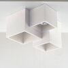 Luce Design Foster Deckenleuchte mit handelsüblichen Farben bemalbar, Weiß, 3-flammig