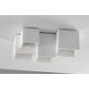 Luce Design Foster Deckenleuchte mit handelsüblichen Farben bemalbar, Weiß, 5-flammig