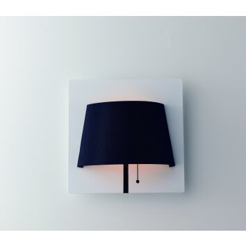 Luce Design Wharol Wandleuchte LED Weiß, 1-flammig