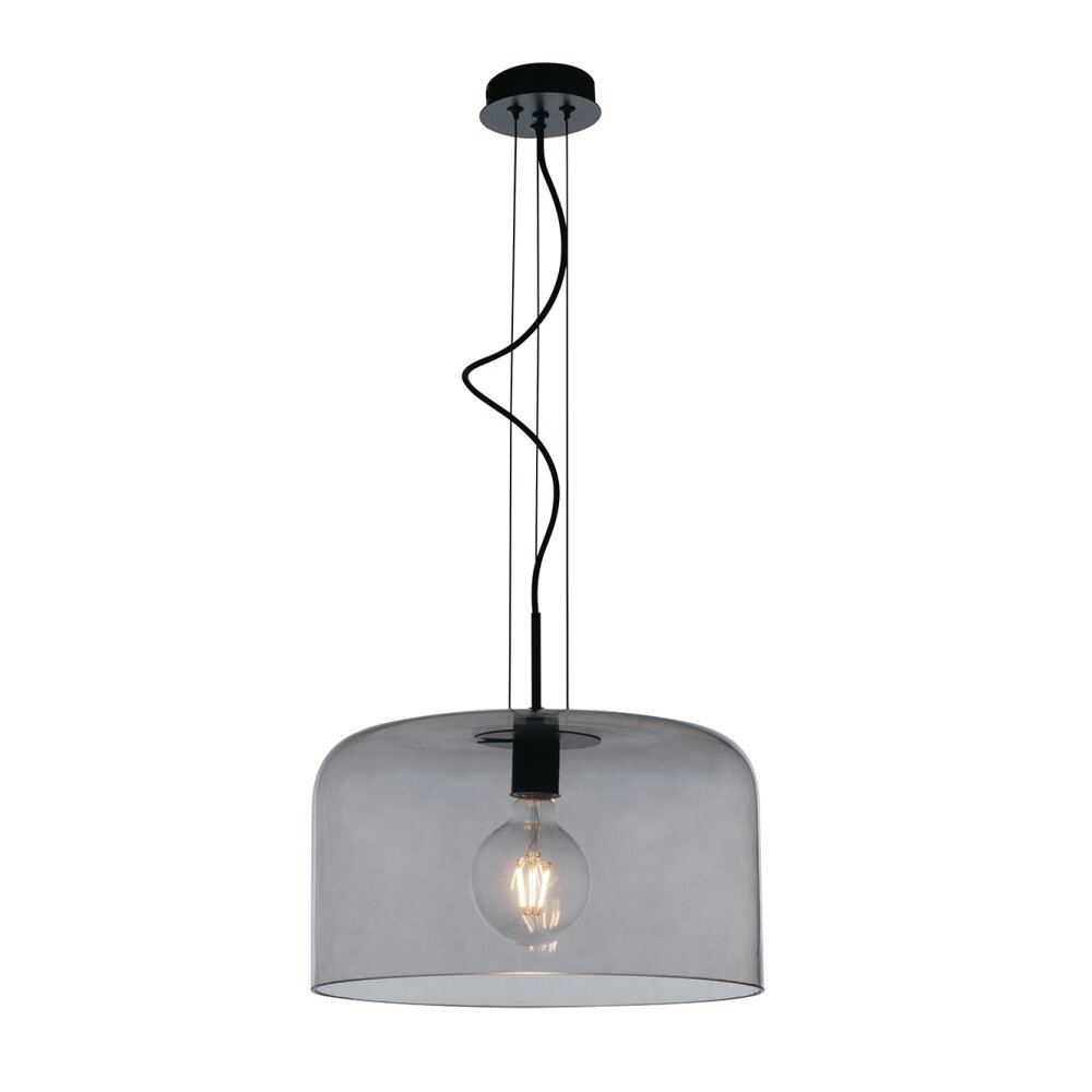 Luce Design Gibus Pendelleuchte Schwarz, 1-flammig main product photo