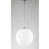 Luce Design City Pendelleuchte Chrom, 1-flammig
