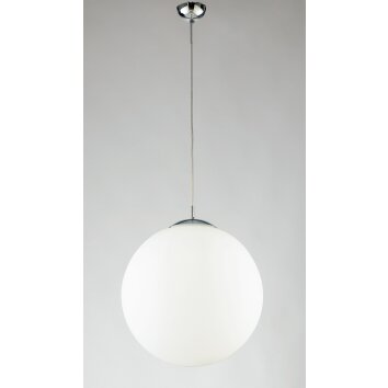 Luce Design City Pendelleuchte Chrom, 1-flammig
