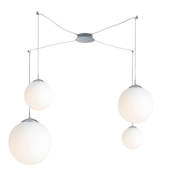 Design Luce Pendelleuchte Chrom BCO City I-LAMPD/S4