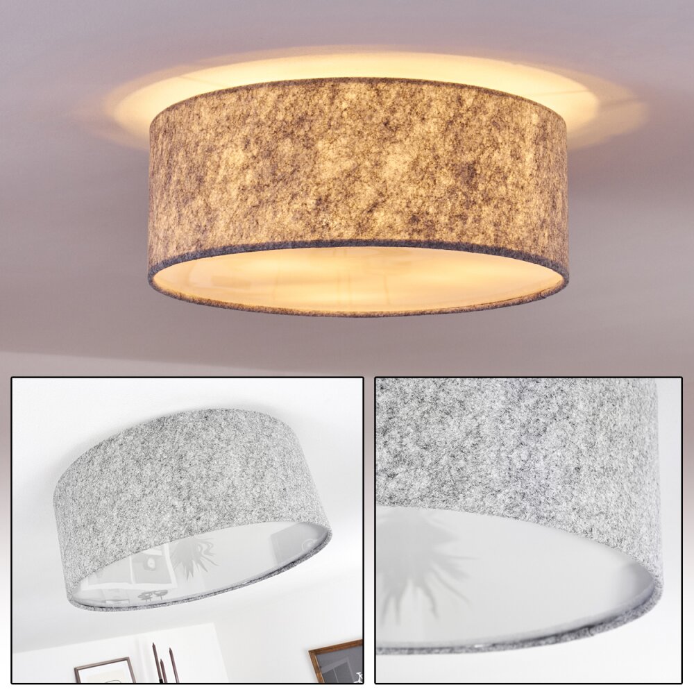 Rayong Deckenleuchte Nickel-Matt, 3-flammig main product photo
