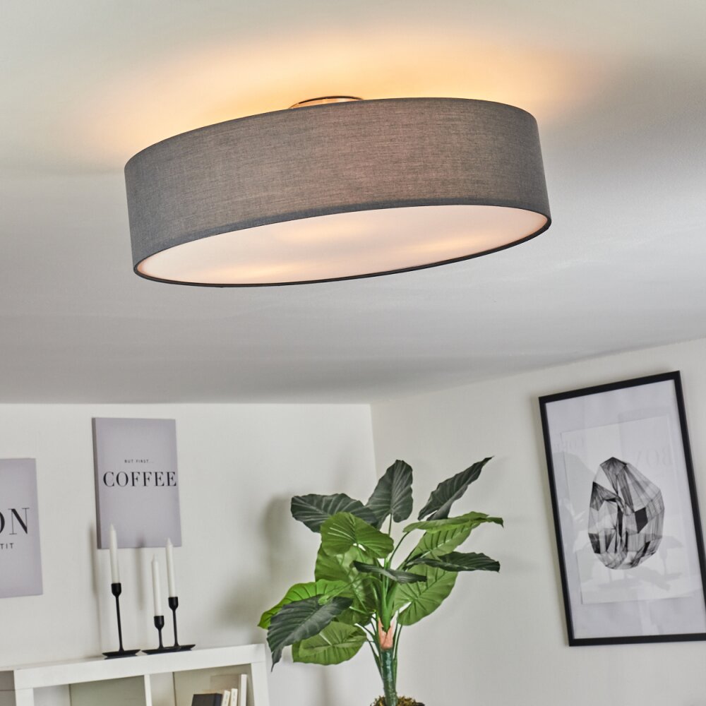 Tveid Deckenleuchte Nickel-Matt, 3-flammig main product photo