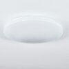Weesen Deckenpanel LED Weiß, 1-flammig, Bewegungsmelder