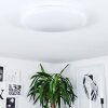 Weesen Deckenpanel LED Weiß, 1-flammig, Bewegungsmelder