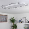 Buenaventura LED Panel Weiß, 1-flammig, Fernbedienung, Farbwechsler