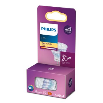 Philips LED GU4 2,3 Watt 2700 Kelvin 200 Lumen