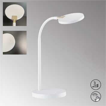 Fischer & Honsel Luna Tischleuchte LED Weiß, 1-flammig Fischer & Honsel Luna Tischleuchte LED Weiß, 1-flammig