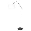 Steinhauer Prestige Chic Bogenlampe Schwarz, 1-flammig
