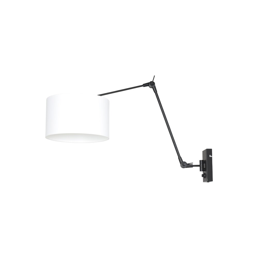 Steinhauer Prestige Chic Wandleuchte Schwarz, 1-flammig main product photo