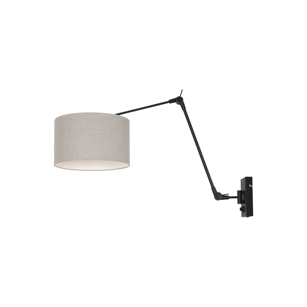 Steinhauer Prestige Chic Wandleuchte Schwarz, 1-flammig main product photo