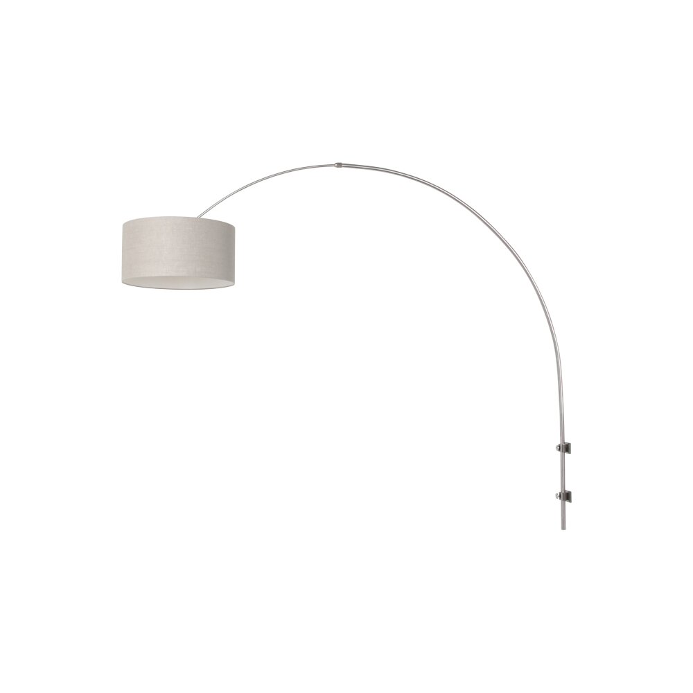 Steinhauer Sparkled Wandleuchte Stahl gebürstet, 1-flammig main product photo