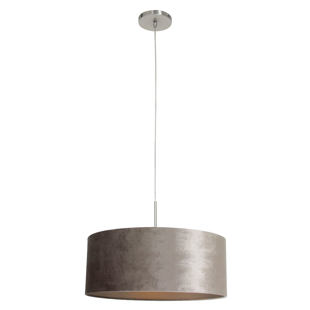 Steinhauer Sparkled Pendelleuchte Stahl gebürstet, 1-flammig main product photo