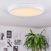 Seewen Deckenpanel LED Weiß, 1-flammig, Fernbedienung