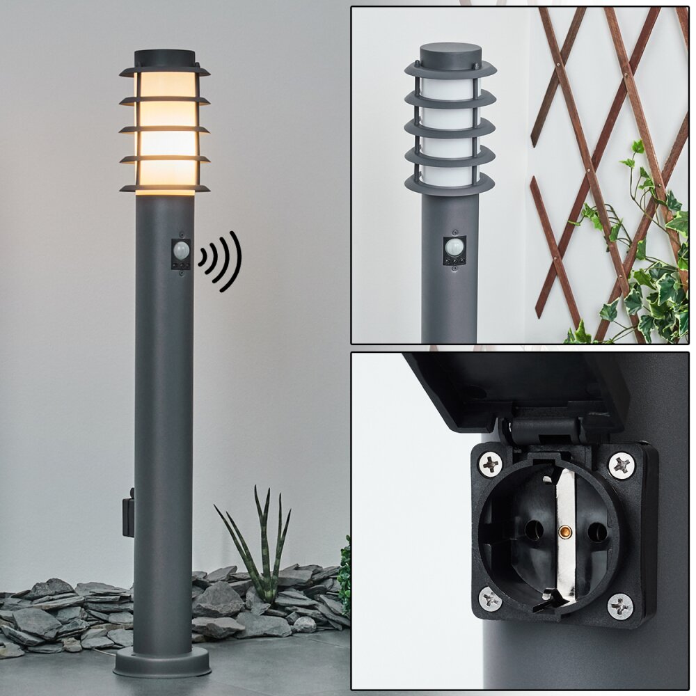 Tunes Wegeleuchte Anthrazit, 1-flammig, Bewegungsmelder main product photo