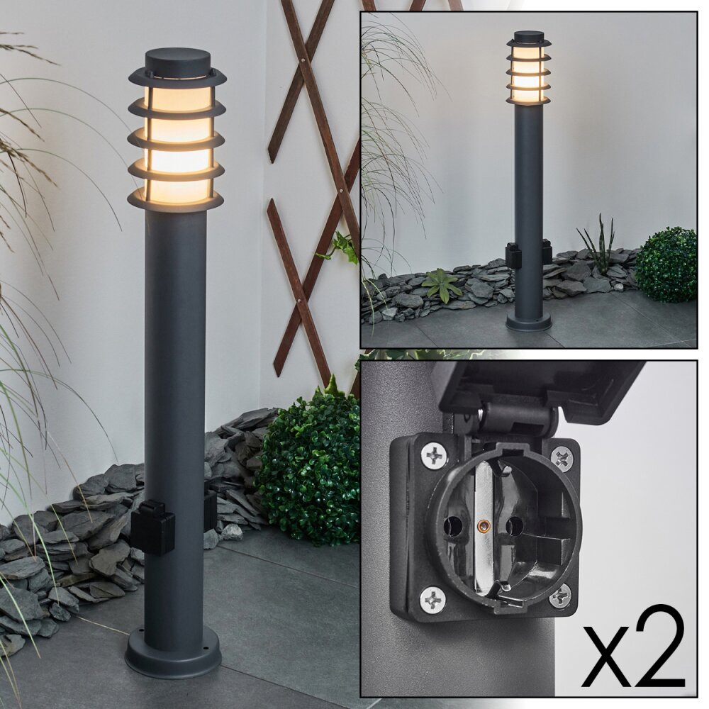 Tunes Wegeleuchte Anthrazit, 1-flammig main product photo