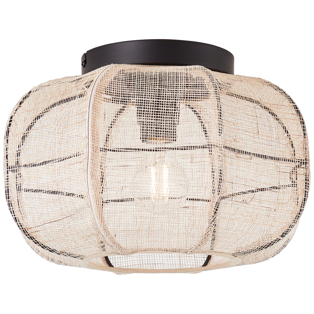 Brilliant Tannah Deckenleuchte Schwarz, 1-flammig main product photo
