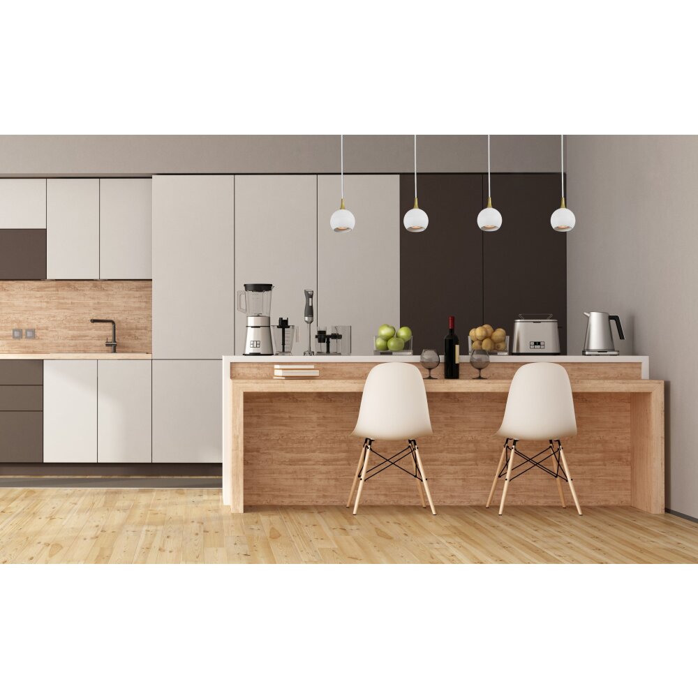 Lucide FAVORI Pendelleuchte Weiß, 4-flammig main product photo