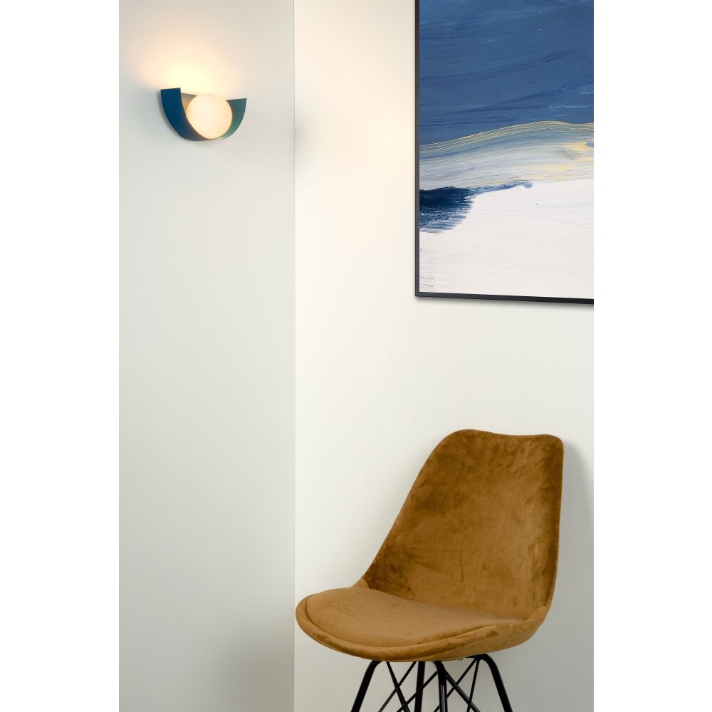 Lucide BENNI Wandleuchte Blau, 1-flammig main product photo