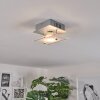 Liestal Deckenleuchte LED Nickel-Matt, 1-flammig