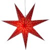 Star Trading Weihnachtsstern Papierstern Rot, 1-flammig