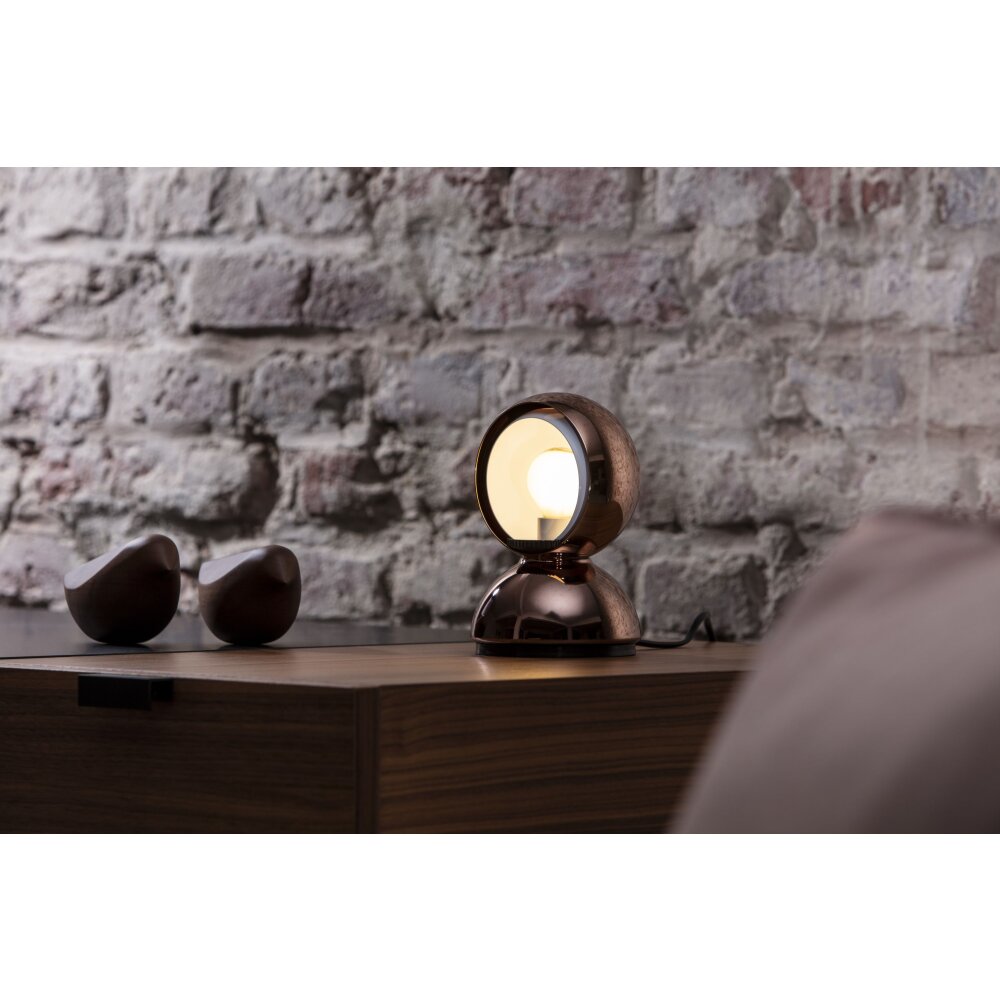 Artemide Eclisse Tischleuchte Kupferfarben, 1-flammig main product photo