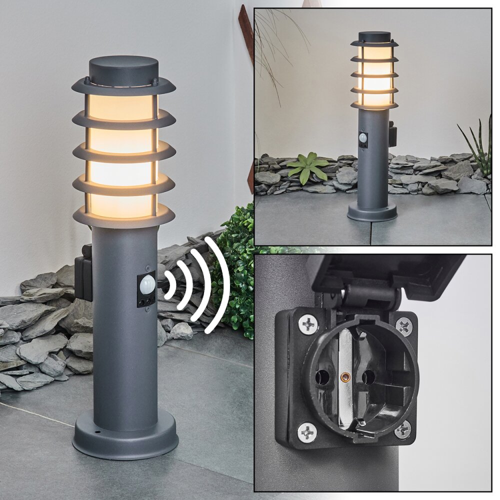 Tunes Wegeleuchte Anthrazit, 1-flammig, Bewegungsmelder main product photo
