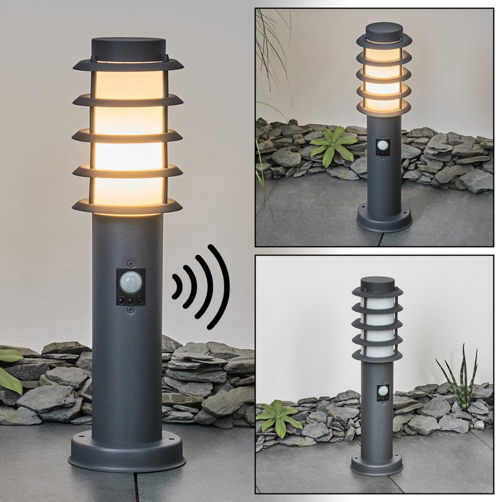 Tunes Wegeleuchte Anthrazit, 1-flammig, Bewegungsmelder main product photo