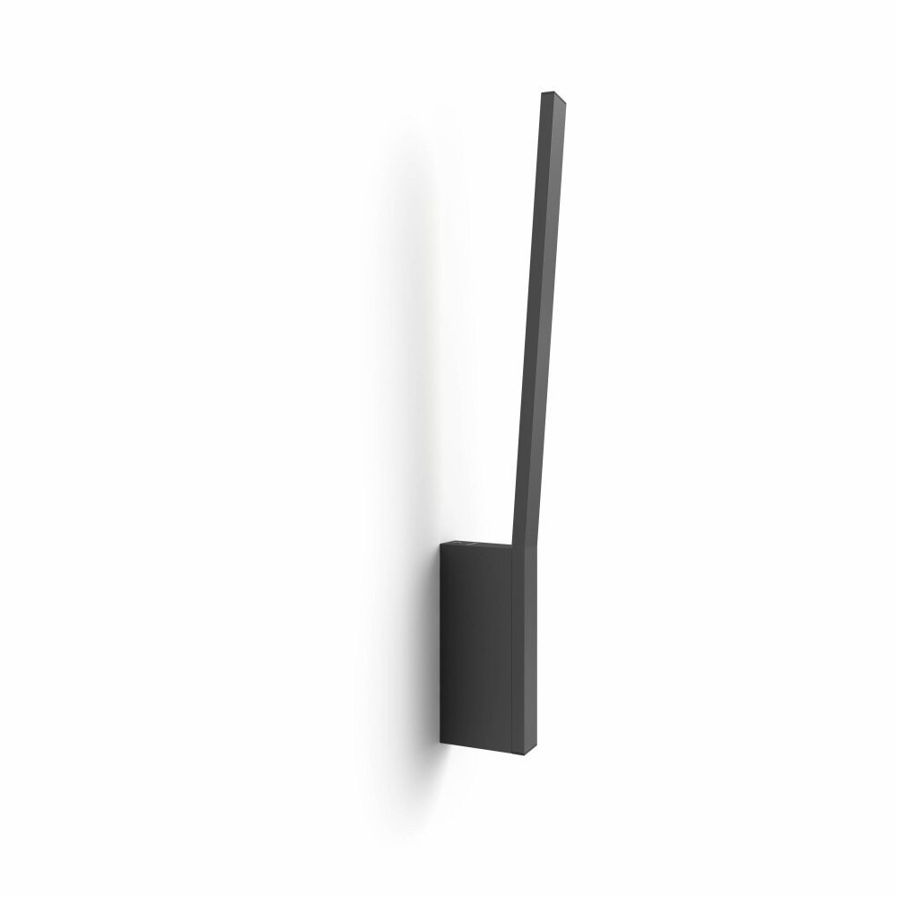 Philips Hue White & Col. Amb. Liane Wandleuchte LED Schwarz, 1-flammig, Farbwechsler main product photo