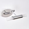 Morges Spiegelleuchte LED Chrom, 2-flammig