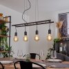 Susillon Pendelleuchte Schwarz, 4-flammig