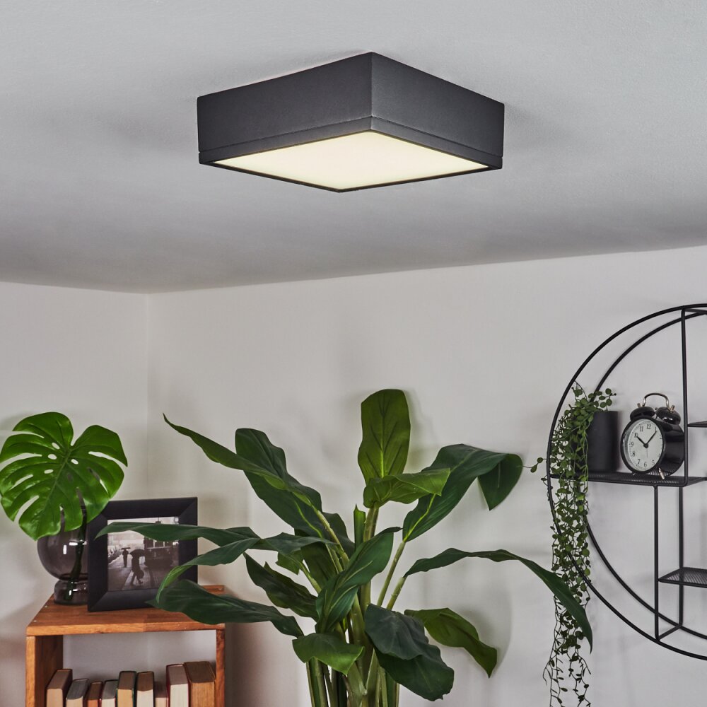 Netstal Deckenleuchte LED Anthrazit, 1-flammig main product photo