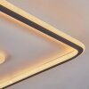 Kolo Deckenleuchte LED Anthrazit, Weiß, 1-flammig, Fernbedienung